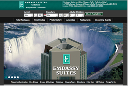 embassy suites fallsview link